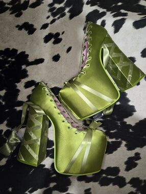 Sugar Thrillz Sweet Sonata Ballet Wrap Heels